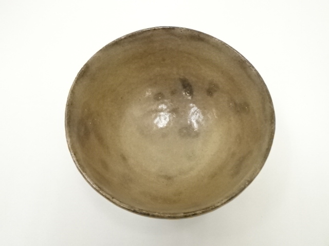 【茶道具】二代 寒川栖豊 紀州焼 葵窯 茶碗　数印尽 道具 ] - 道具 紀州焼 葵窯 二代 寒川栖豊造 窯変茶碗（共箱